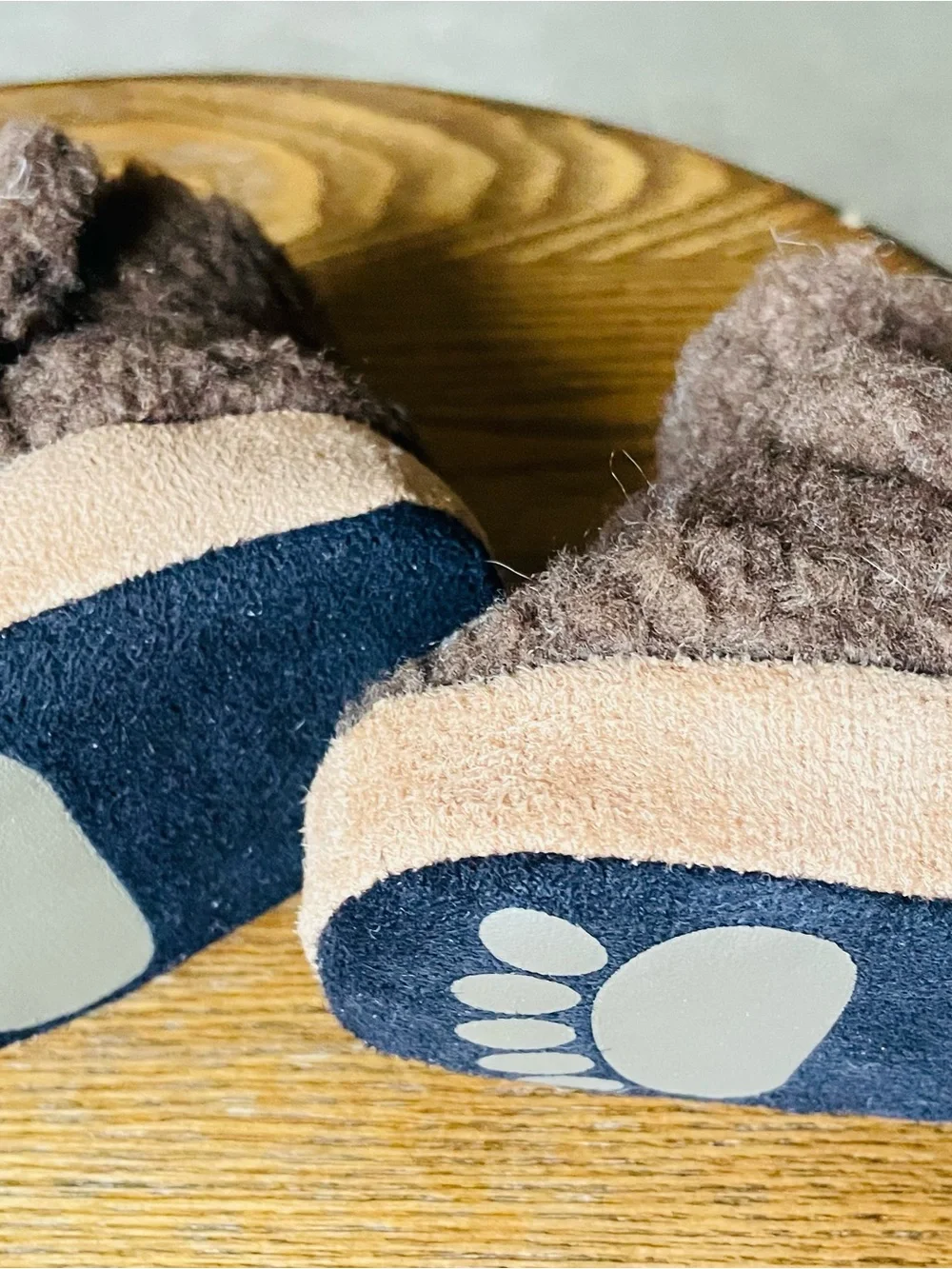 BearPaw Brown Teddy Bear Plush Kids Boots